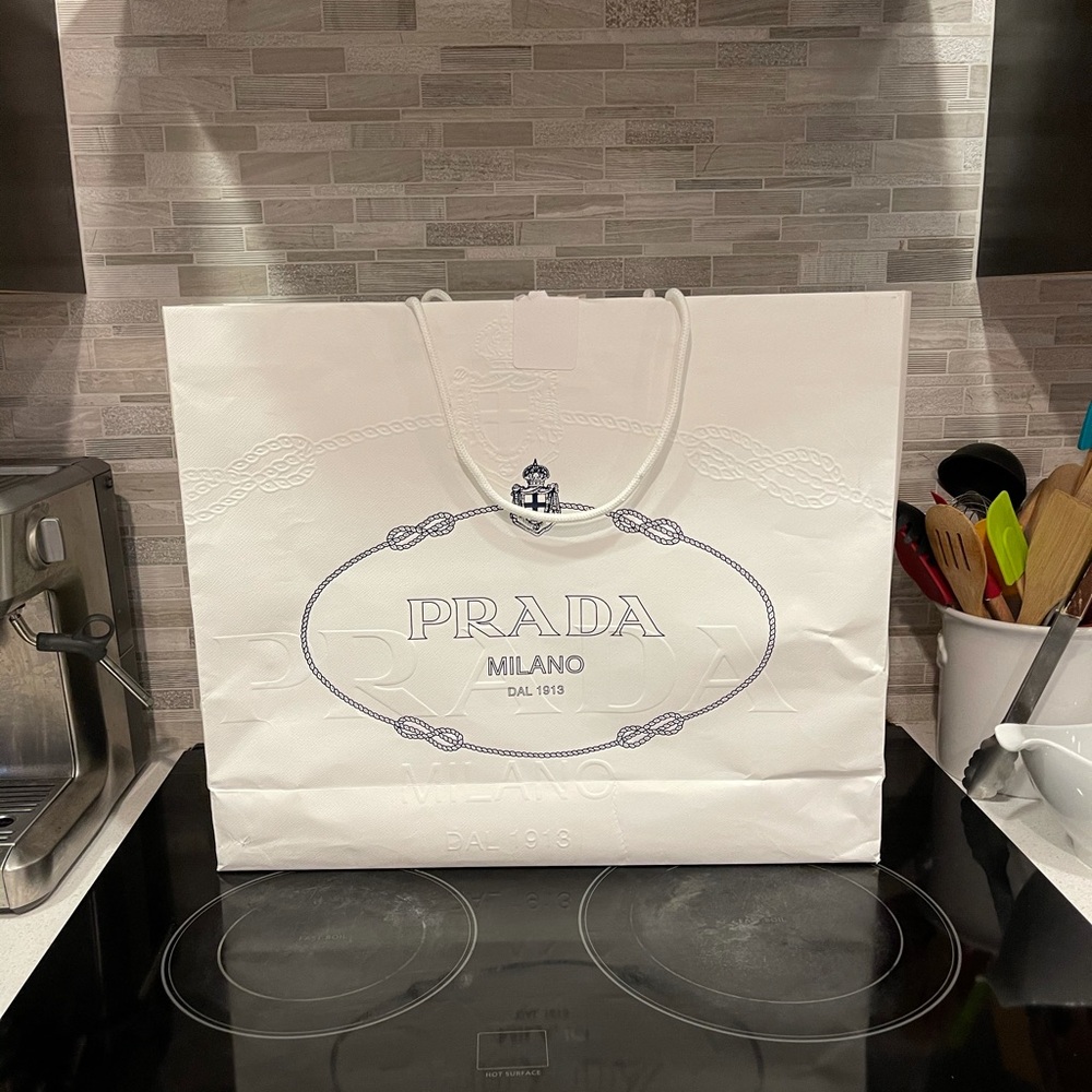 Large Prada shopping Bag!